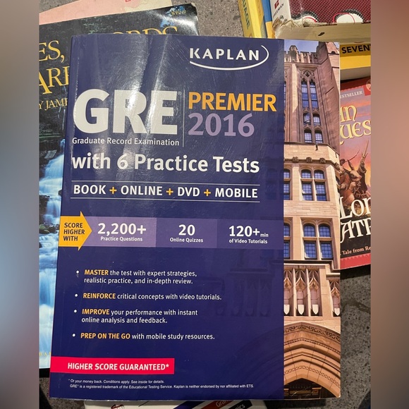 GRE practice and study guide - Picture 1 of 4